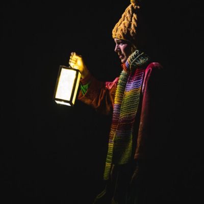 liska s duhovymi ocami